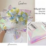  (50cm x 50cm) Giấy Hologram - Galaxy Gói Hoa, Handmade, Quà, Trái Cây. 
