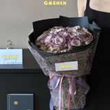  (50 x 56cm) Giấy Bóng Kính Hoạ Tiết Hoa Hồng, Giấy Gói Hoa Hoạ Tiết Ren Dùng Bó Hoa, Bọc Quà 