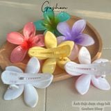  (Nhỏ) Kẹp Hoa Sứ Mini 4cm, 6cm, Kẹp Mái, Kẹp Một Bên Tóc 