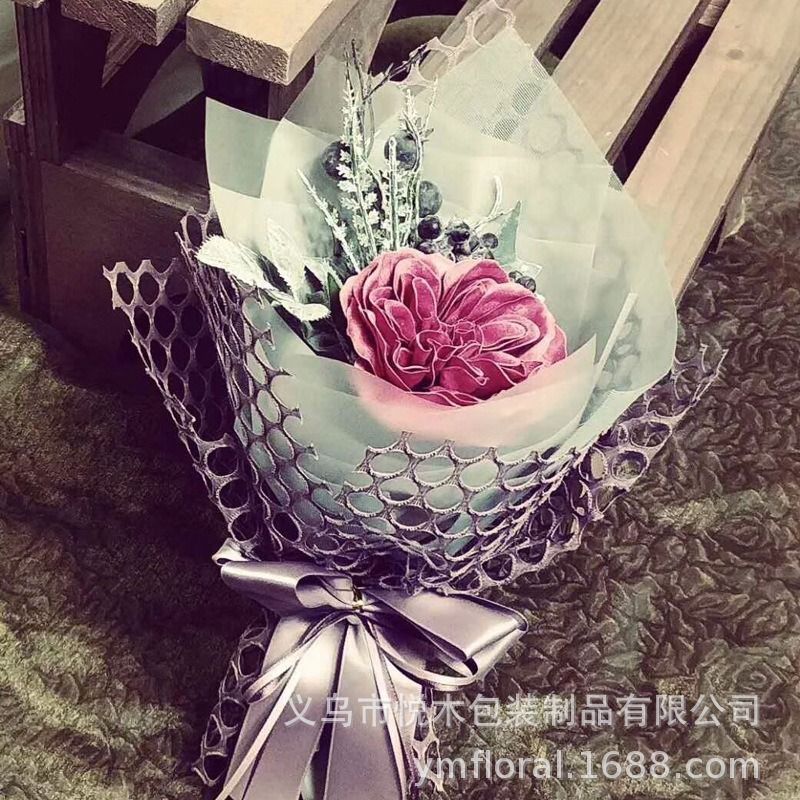  (Ngang 50cm) Cuộn Lưới Ô Tròn Gói Hoa, Qùa Cao Cấp. 