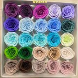  (Lẻ 1 Bông) Hoa Sáp 7 Lớp Cuộn - Ecudo 7 Lớp. Foam Siêu Đẹp - Lọai 1 