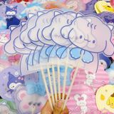  (Mẫu Mới) Quạt Cầm Tay Hoạt Hình Cute Nhiều Mẫu 