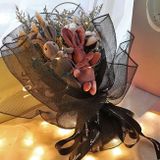  (50cm x 1 mét) Cuộn Lưới Kim Tuyến, Lưới Ánh Kim Gói Hoa, Trang Trí Giỏ Quà, Cây Thông Noel 