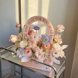  (38*12*22cm) Túi Hộp Đựng Hoa,Lãng Hoa, Giỏ Hoa Nghệ Thuật. 