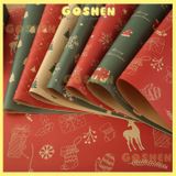  Giấy Gói Hoa, Giấy Gói Quà Hoạ Tiết Noel Cao Cấp, Dày Dặn 