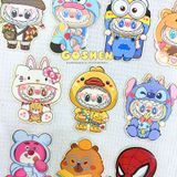  Bao Lì Xì Tết 2025 Chibi Hoạt Hình Dễ Thương Có Phản Quang Cao Cấp 