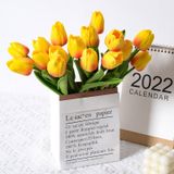  Hoa Tulip Giả Bằng Cao Su PU Dùng Trang Trí Decor Xinh Xắn 