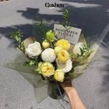  (57*57cm) Giấy Kiếng Thạch Màu Trong Suốt Cao Cấp Không Thấm Nước 