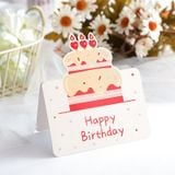  Thiệp Sinh Nhật Hình Bánh Kem Ngọt Ngào Dễ Thương 