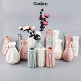  Lọ Hoa - Bình Hoa Nhựa Giả Gốm, Decor Tối Giản Nhưng Tinh Tế. 