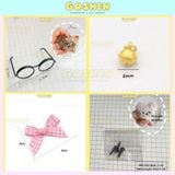  Lẻ Phụ Kiện Măt - Mũi - Miệng - Mặt Kính - Nờ - Chuông - Charm. Đồ Decor Cho Handmade 