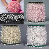  Chuỗi ( Cuộn ) Hạt Trai - Ngọc Trai Nhựa 8mm Nhiều Màu Trang Trí Hoa, Đồ Handmade 