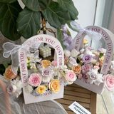  (38*12*22cm) Túi Hộp Đựng Hoa,Lãng Hoa, Giỏ Hoa Nghệ Thuật. 