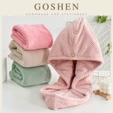  Khăn Ủ Tóc, Quấn Tóc Nhanh Khô Siêu Mềm Siêu Thấm 25x65cm 
