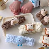  Băng Đô Cổ Tay Rửa Mặt Chống Ướt Áo Hoạt Hình Dễ Thương 