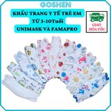  Khẩu Trang Trẻ Em Cao Cấp Đủ Mọi Độ Tuổi (3kg ->40kg) 