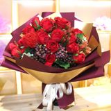  ( 58cm* 58cm) Giấy Cao Cấp 2 Mặt, Mặt Màu Và Mặt Nhũ Đồng. 