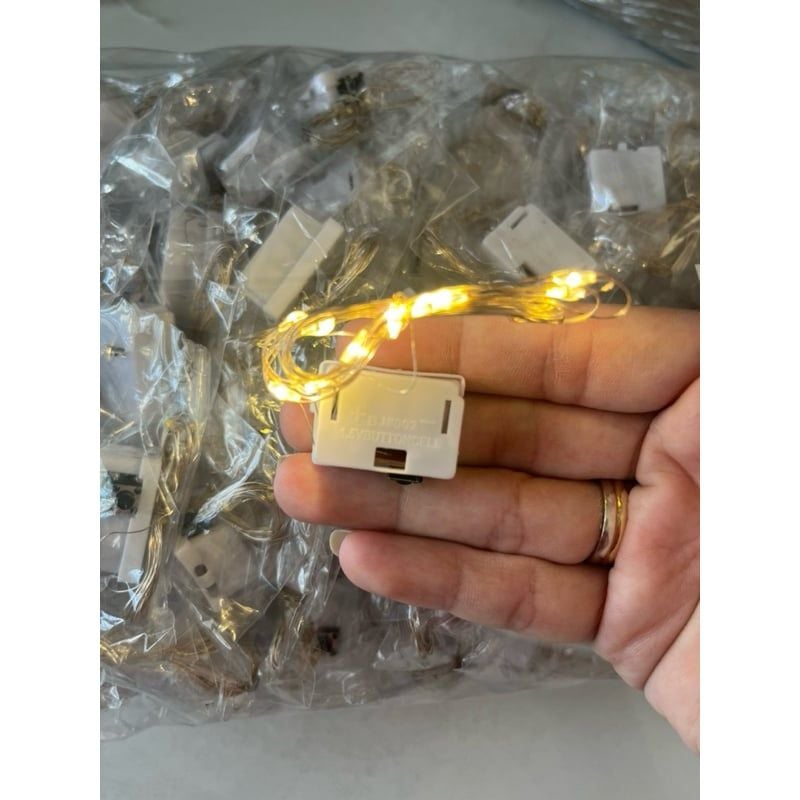  Đèn Led Fairy Light 1m Trang Trí Hộp Quà, Bó Hoa, Decor Chụp Ảnh 