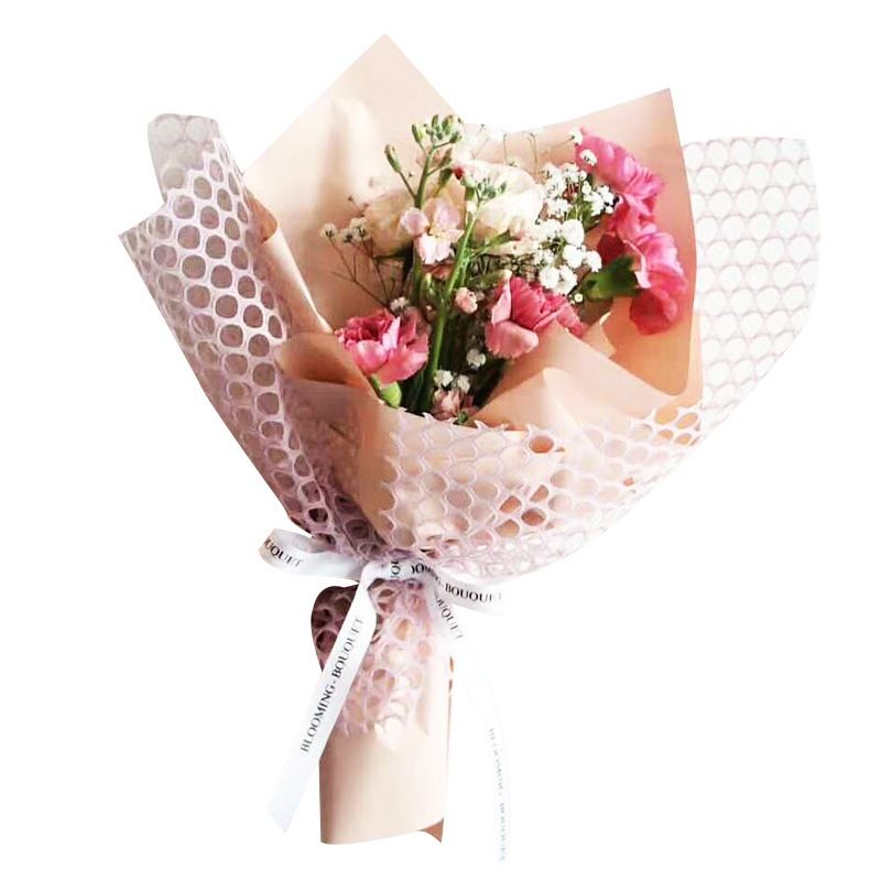  (Ngang 50cm) Cuộn Lưới Ô Tròn Gói Hoa, Qùa Cao Cấp. 