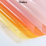  (57*57cm) Giấy Kiếng Thạch Màu Trong Suốt Cao Cấp Không Thấm Nước 