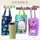  Túi Vải Oxford, Túi Vải Canvas Đựng Ly Giữ Nhiệt, Bình Cốc Giữ Nhiệt Đi Học Đi Làm 