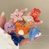  Kẹp Sao Biến, Cua Ốc, Kẹp Hải Sản Dễ Thương Cute Mini Nhỏ Xinh 