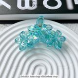  Kẹp Hoa Sứ Càng Cua 3 Hoa Hologram Cao Cấp Hàn Quốc 
