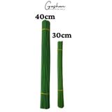  Kẽm cành, kẽm thân, que kẽm bọc nhựa 30cm, 40cm làm thân hoa giả 
