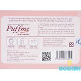  Bông Dưỡng Da Puffme Không Xơ Bông (180 miếng 5x15cm) 