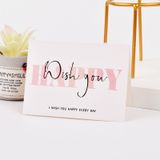  Thiệp Cảm Ơn, Thiệp Chúc Mừng Phong Cách Tối Giản 