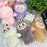  Móc Khóa Gấu Bông Capybara, Labubu Bông Mềm Siêu Dễ Thương 