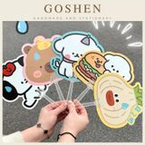  (Mẫu Mới) Quạt Cầm Tay Hoạt Hình Cute Nhiều Mẫu 