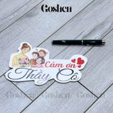  (Lẻ 1 cái) BANNER Theo Even, Nhiều Mẫu Mã, Dày, Cứng Cáp 12cm. 