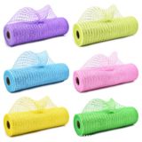  (50cm x 1 mét) Cuộn Lưới Kim Tuyến, Lưới Ánh Kim Gói Hoa, Trang Trí Giỏ Quà, Cây Thông Noel 