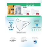  Khẩu Trang 3D và 5D Bisou Cao Cấp (Ôm sát mặt, dễ thở) 