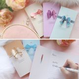  Thiệp Chúc Mừng Hình Nơ Màu Pastel Ngọt Ngào 16x8cm 