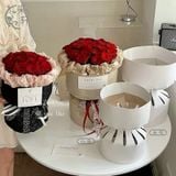  (15x28cm) Cốt Giấy Gói Hoa Mini. 