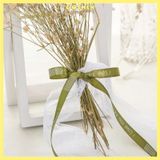  (Bản 1cm) Ruy Băng Chữ I Love You More Bản 1cm Gói Hoa Buộc Quà 