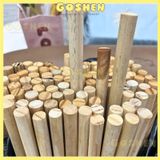  Que Tre Tròn Dài 30cm Phi 12 Dùng Làm Handmade Mô Hình 