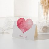  Thiệp Mini Trái Tim Đáng Yêu Ghi Lời Nhắn, Chúc Mừng 