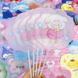  (Mẫu Mới) Quạt Cầm Tay Hoạt Hình Cute Nhiều Mẫu 