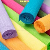  Cuộn Giấy Nhún Làm Hoa (50cm*2m5) , Giấy Nhăn, Cuộn Dài, DIY, Handmade 