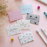 Thiệp Cảm Ơn, Thiệp Chúc Mừng Phong Cách Dễ Thương Hiện Đại 