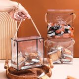  Hộp Mica Trong Suốt, Hộp Nhựa Trong Suốt Lớn 20cm Cắm Hoa Đựng Quà Tặng, Bánh Kẹo. 