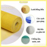  (50cm x 1mét) Cuộn Lưới Thô, Lưới Ô Vuông Nhỏ, Lưới Cứng Gói Hoa, Trang Trí Giỏ Hoa, Giỏ Quà 
