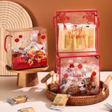  Hộp Mica Trong Suốt, Hộp Nhựa Trong Suốt Lớn 20cm Cắm Hoa Đựng Quà Tặng, Bánh Kẹo. 