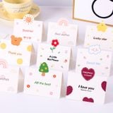  Thiệp Cảm Ơn, Thiệp Chúc Mừng Phong Cách Hiện Đại Dễ Thương Nhiều Màu 