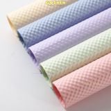  (60x60cm) Giấy Xốp Dập Nổi 3D Gói Hoa, Giấy Xốp Hàn Hạt Cao Cấp 