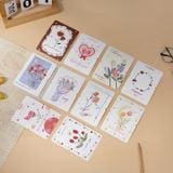  Thiệp Hình Bó Hoa, Thiệp Sinh Nhật, Thiệp Tặng Cô, Thiệp Lễ 8/3, 20/11 Tặng Thầy Cô 