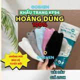  Sỉ 1 thùng 300 cái Khẩu Trang Y Tế Kháng Khuẩn 4D Hoàng Dũng Mask KF94, Đạt Chuẩn Hàn Quốc, Kháng Khuẩn, Chống Bụi Mịn 